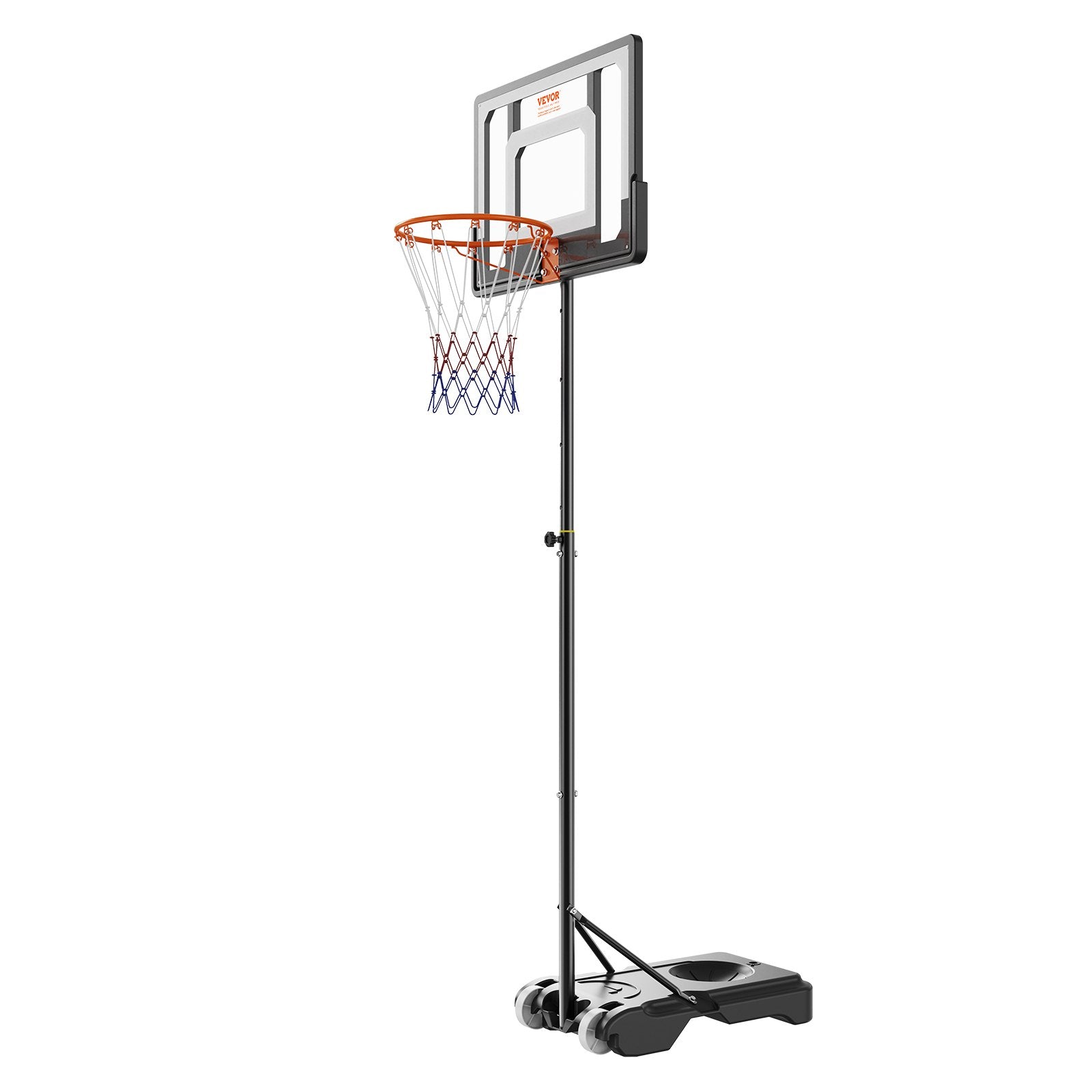 Krepšinio stovas VEVOR M0182, reguliuojamas aukštis 152–213 cm