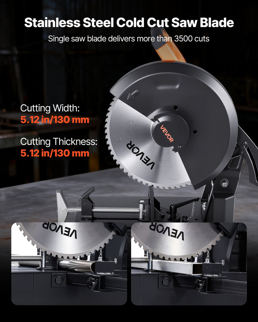 Metalo pjovimo staklės VEVOR J1G-ZB-355G-3B, 3500 W