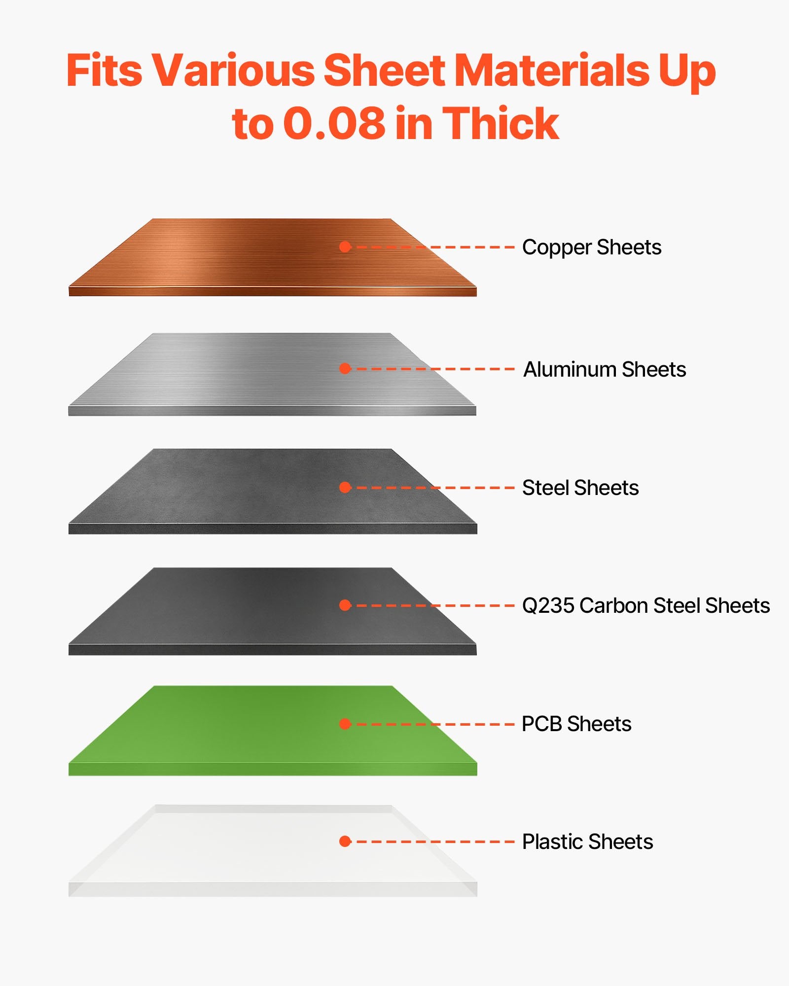Giljotininės metalo žirklės VEVOR HS-1000, 1000 mm pjovimo plotis