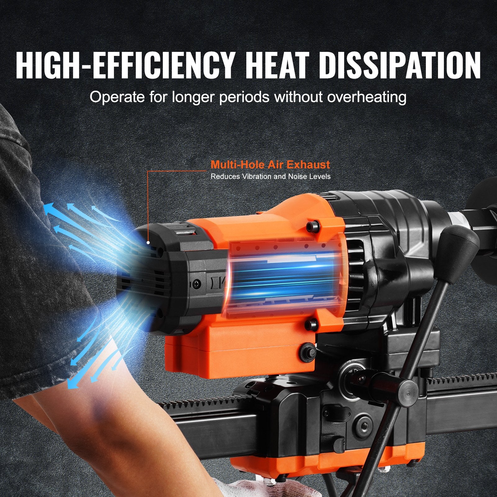 Deimantinio gręžimo staklės VEVOR Z1Z-CF-9200, 3000 W