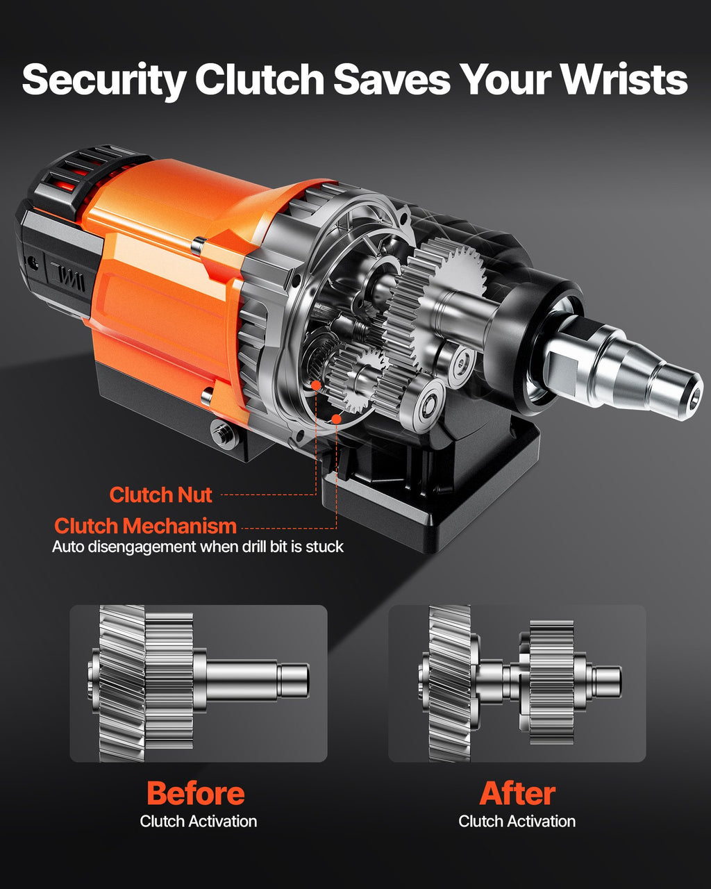 Deimantinio gręžimo staklės VEVOR Z1Z-CF-9200, 3000W