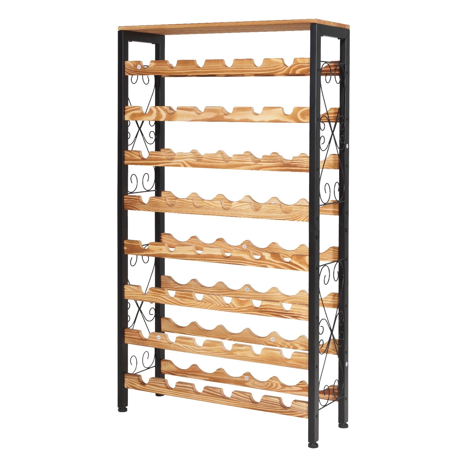 Vyno butelių stovas VEVOR XGLZ-02, 48 buteliams