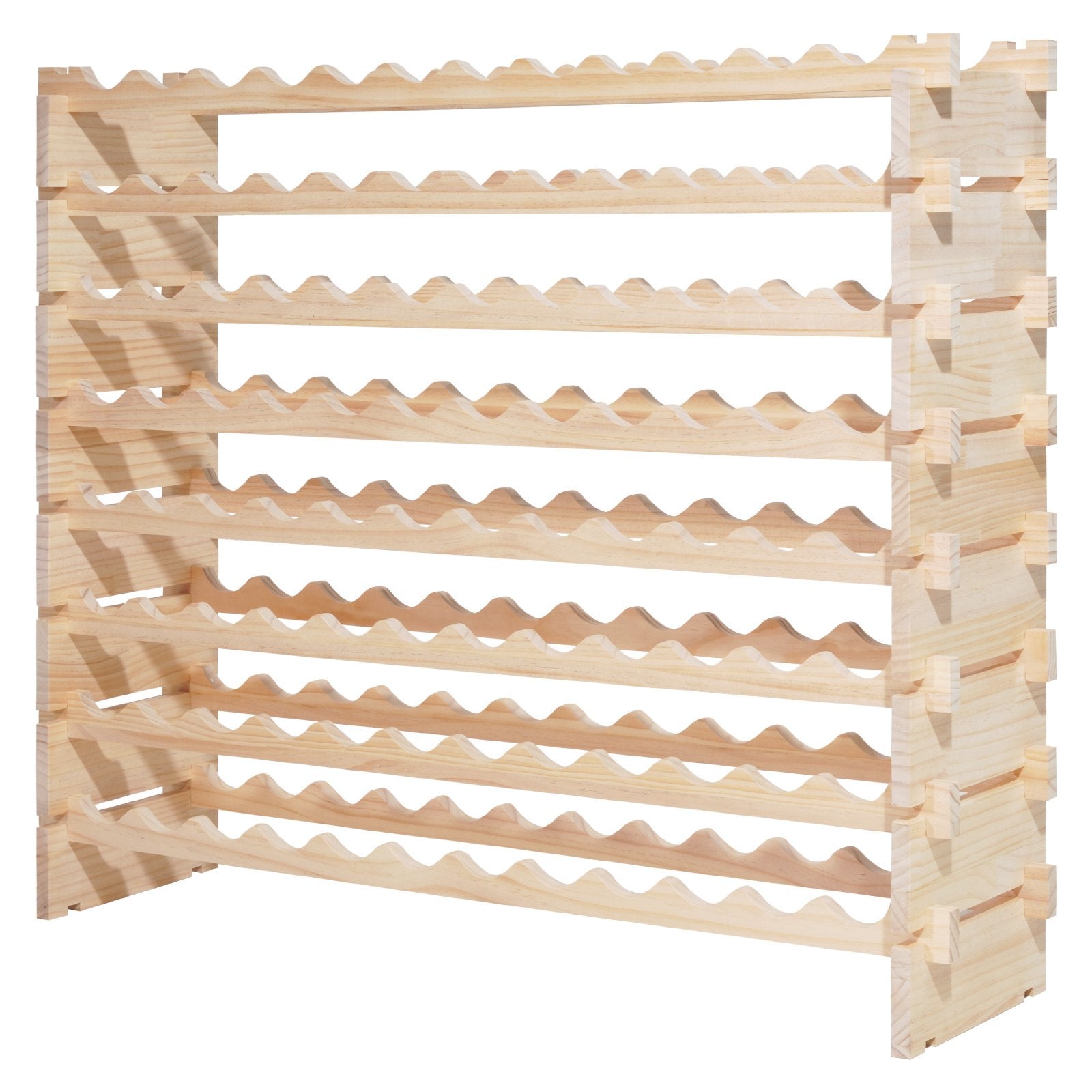 Modulinis vyno stovas VEVOR ZD-25JIUJIA01, 96 buteliams