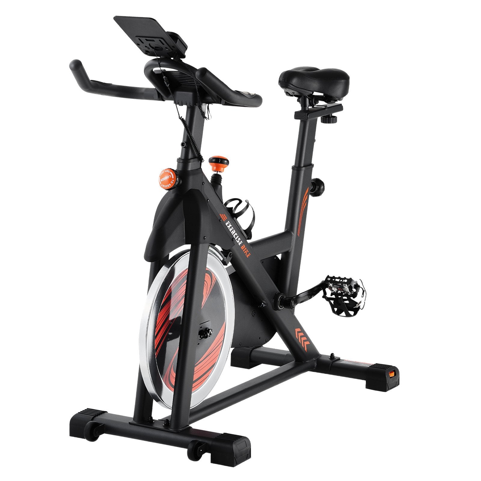 Magnetinis dviratis treniruoklis VEVOR S706, 16 kg smagratis