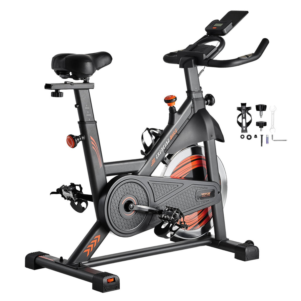 Magnetinis dviratis treniruoklis VEVOR S706, 16 kg smagratis