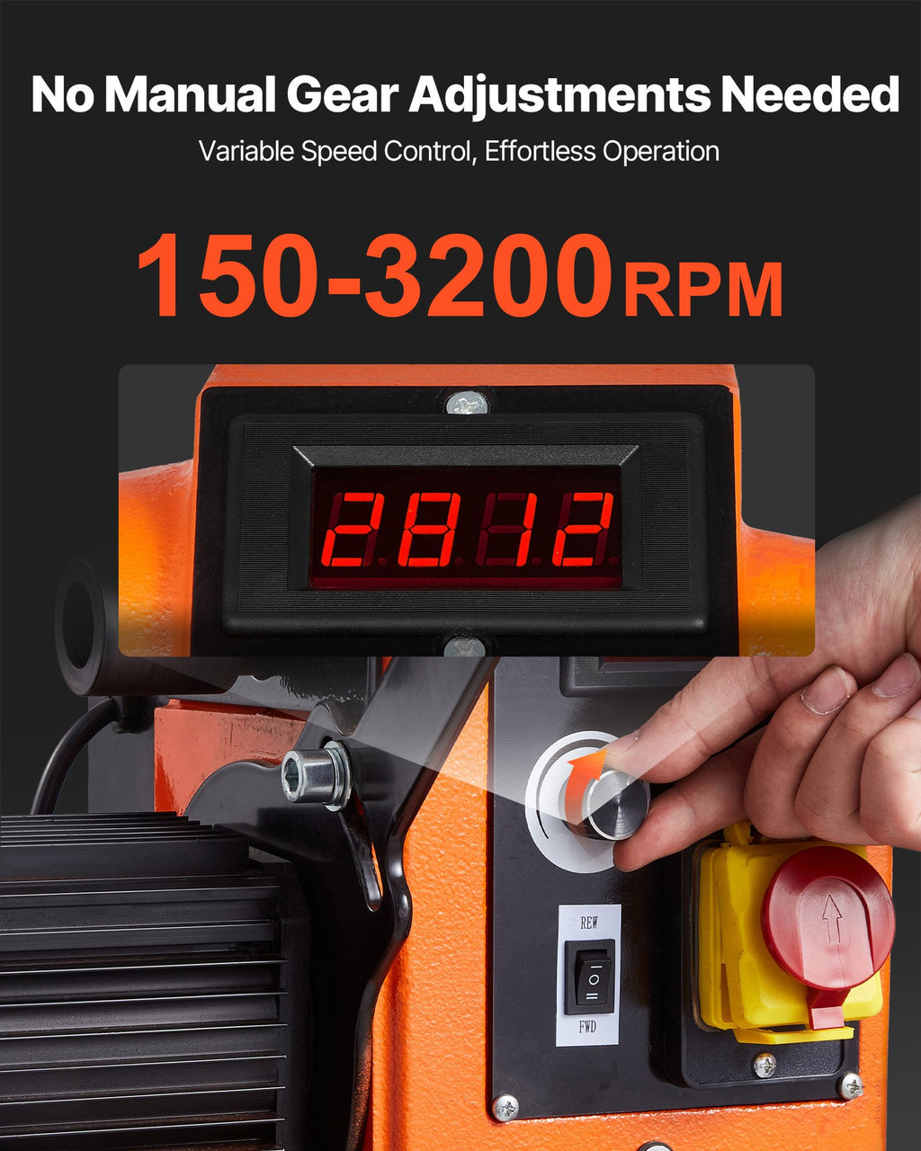 Medžio apdirbimo staklės VEVOR WL1640, 1100 W