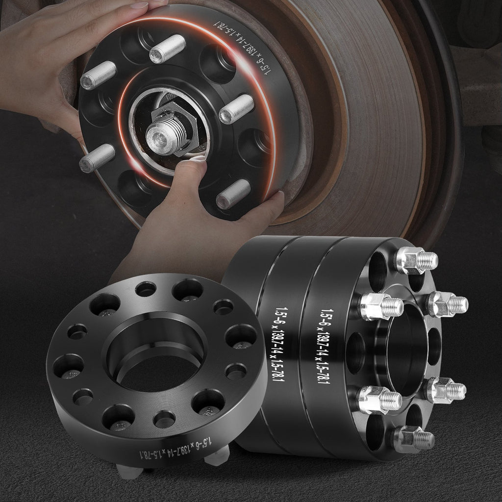 Ratų tarpikliai VEVOR 6550-6550-CT-78.1-09, 38,1 mm