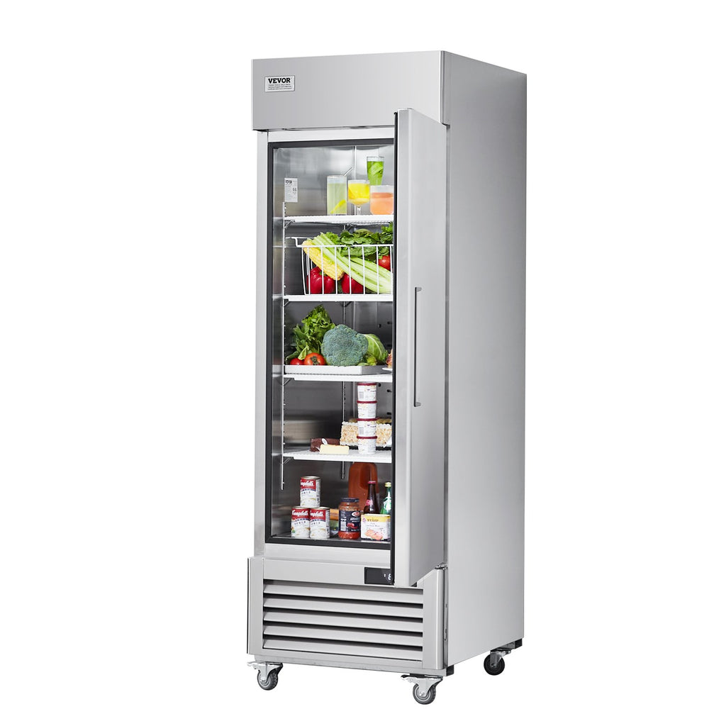 Komercinis šaldytuvas VEVOR GNR730L1, 570 l