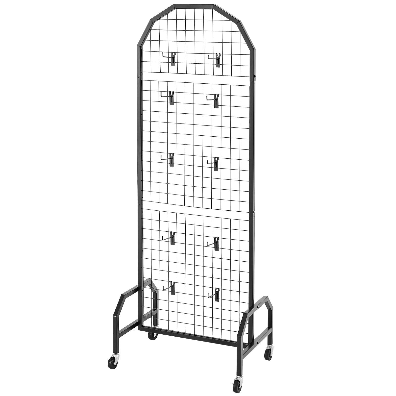 Ekspozicinės grotelės VEVOR YD0055, 600 x 1640 mm