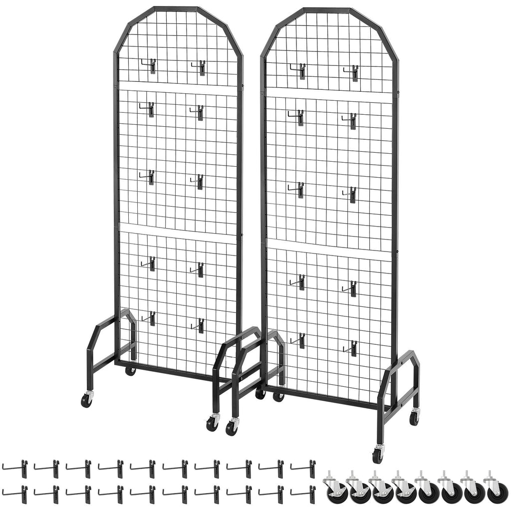 Ekspozicinės grotelės VEVOR YD0055, 600 x 1640 mm