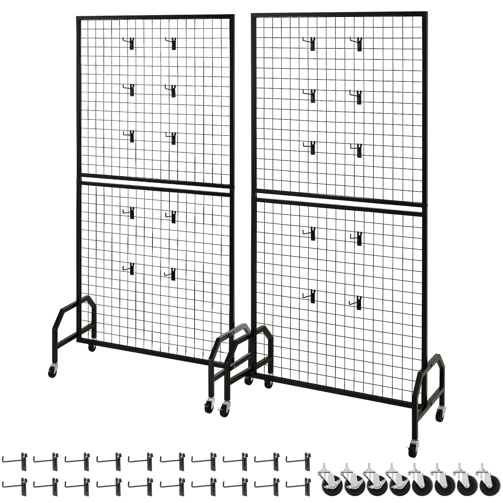 Tinklinės sienelės ekspozicijai VEVOR YD0056, 898 x 1798 mm