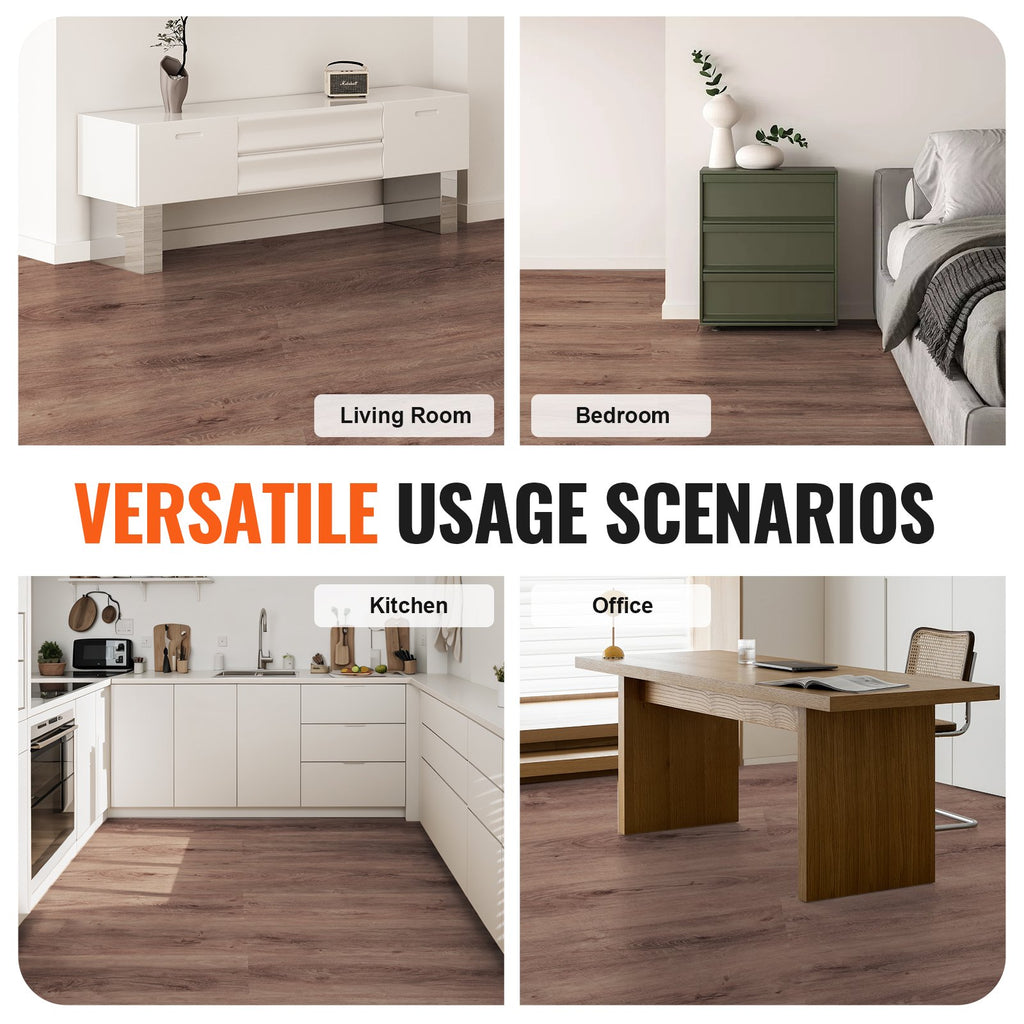 Vinilinės grindų plytelės VEVOR 025, 5,5 mm storio