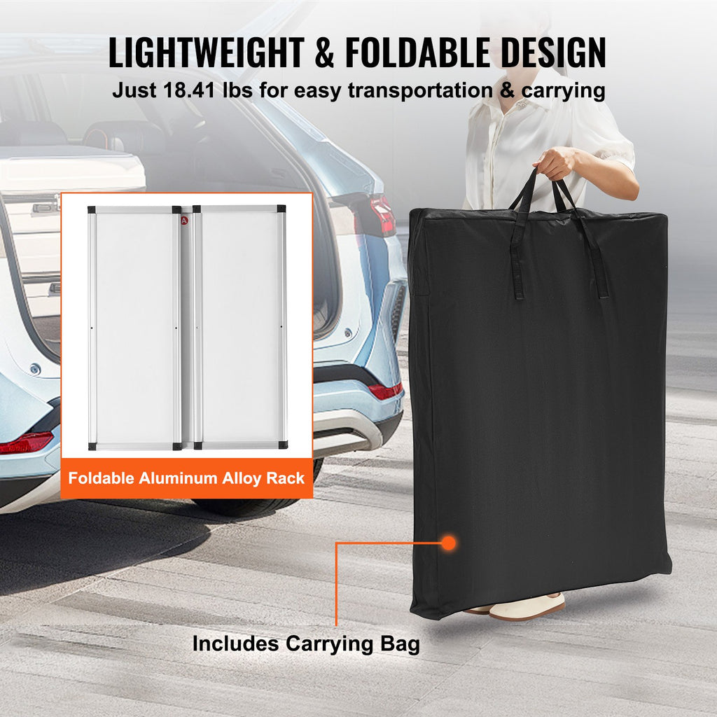 Mobili parodų stalo-stendo sistema VEVOR ZG-CXT02, 78,5 x 38 x 181,5 cm