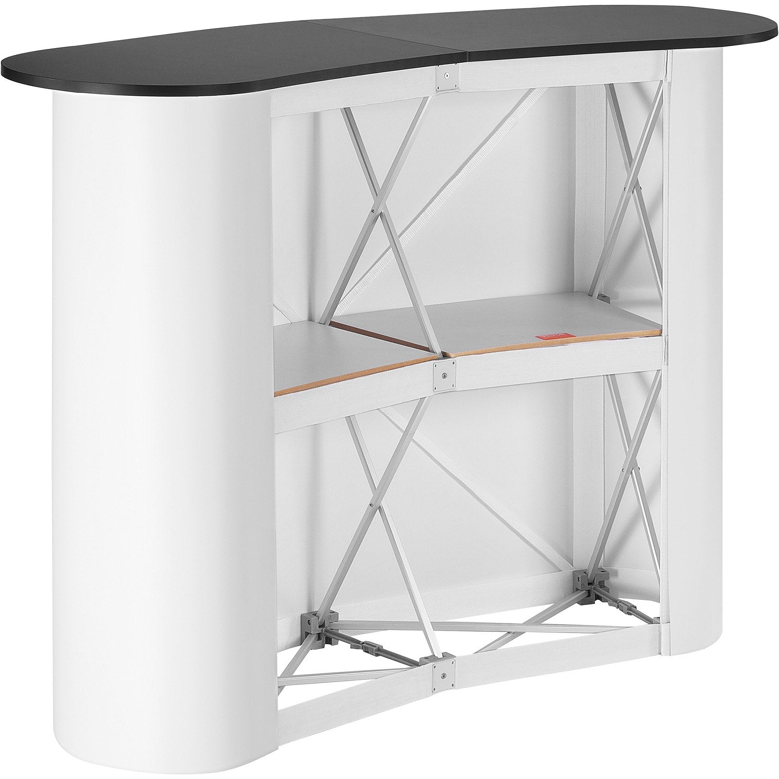 Mobili parodų stalas-reklaminis stendas VEVOR ZG-CXT01, 130x46,5x95 cm