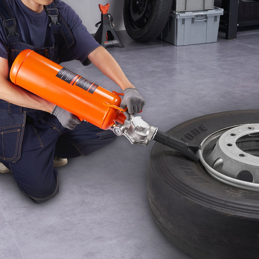 Padangų montavimo patranka VEVOR XJC-026, 8 l talpa