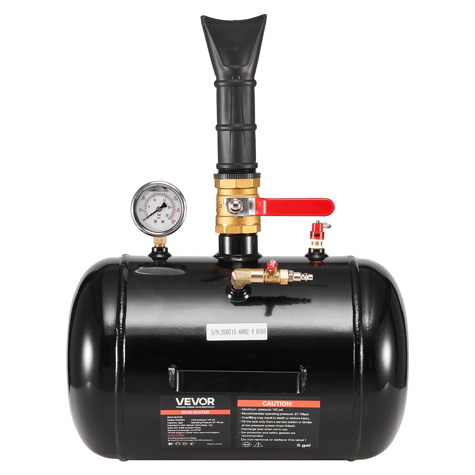 Padangų montavimo patranka VEVOR HM2902, 18,9 l
