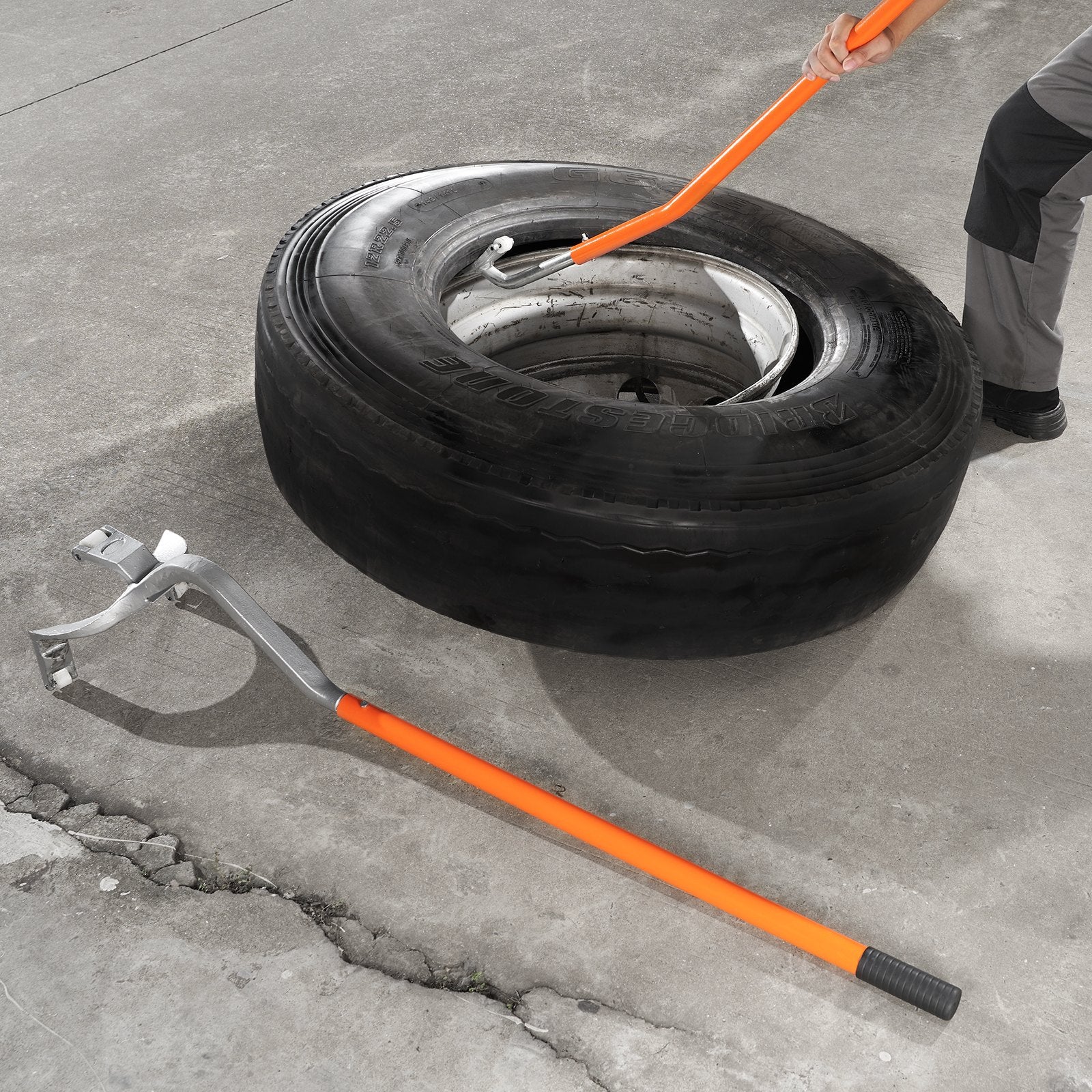 Sunkvežimių padangų montavimo įrankių komplektas VEVOR XJC-008, 57,1–62,2 cm