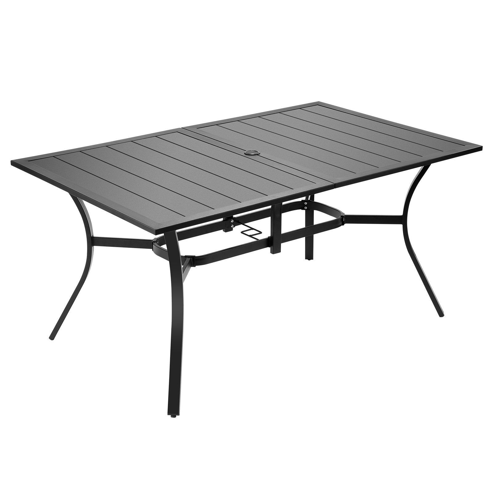 Lauko valgomojo stalas VEVOR WZ556, 150 cm