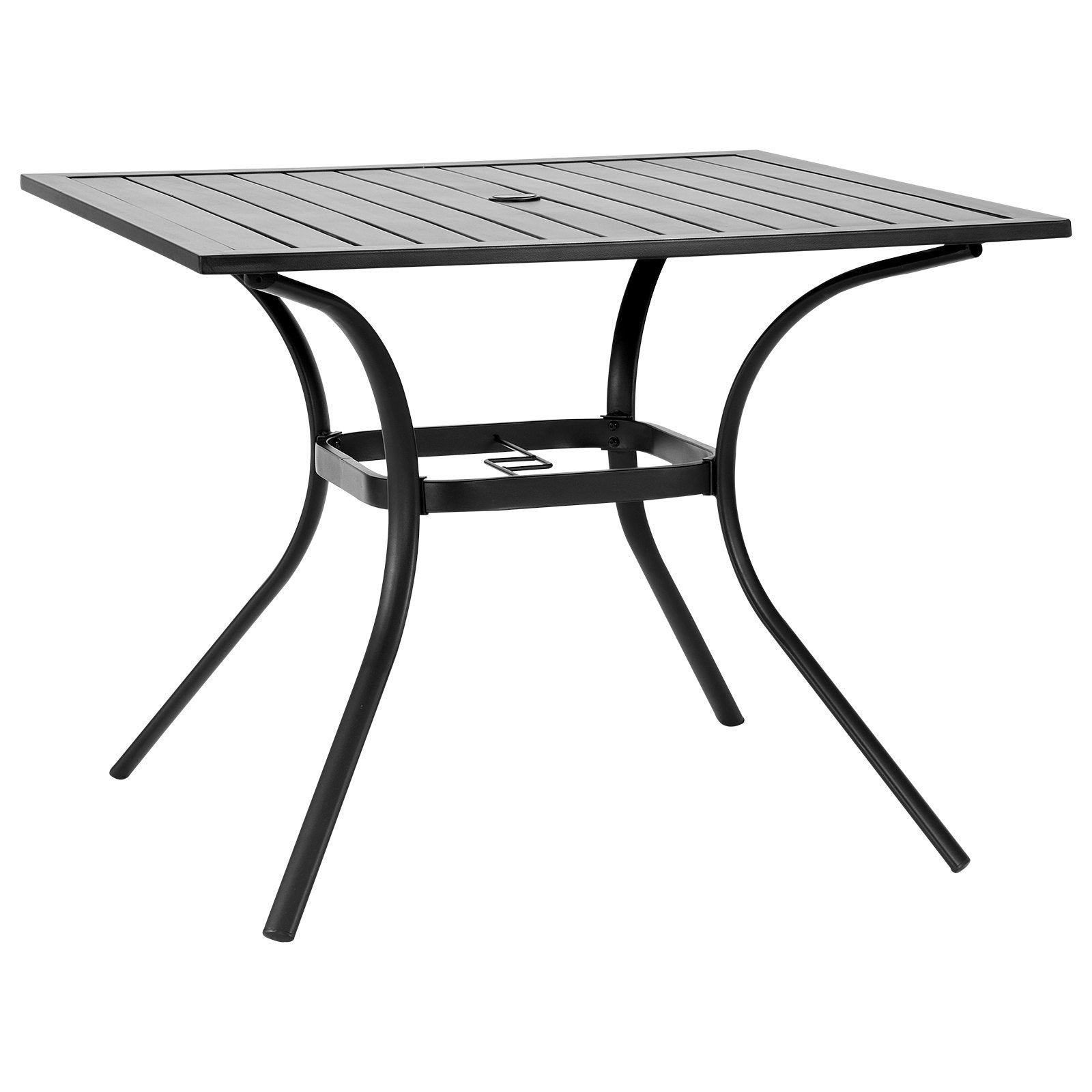 Lauko valgomojo stalas VEVOR WZ005D-1, 94 cm