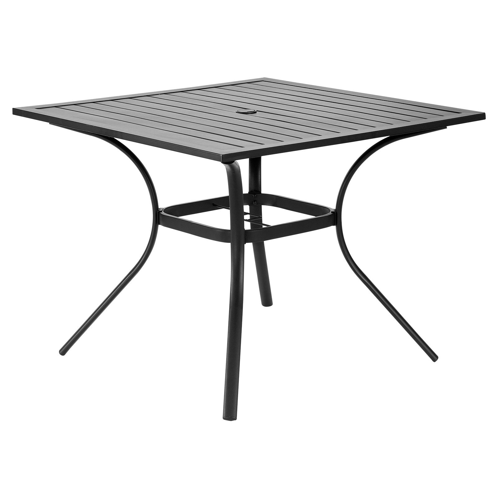 Lauko valgomojo stalas VEVOR WZ005D-1, 94 cm