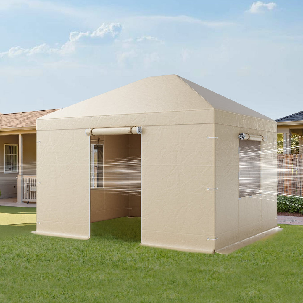 Žieminis pavėsinės uždangalas VEVOR LTD-MM180-1012, 3,07 x 3,67 m