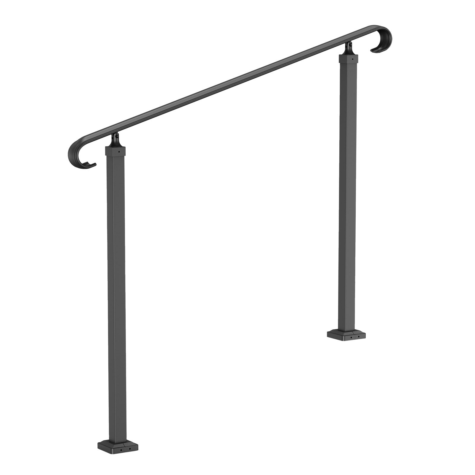 Lauko laiptų turėklas VEVOR LTFS-1.2MLZ, skirtas 2 pakopoms