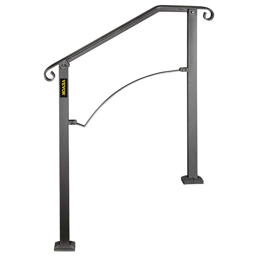 Lauko laiptų turėklas VEVOR Arch#2, 2–3 pakopoms