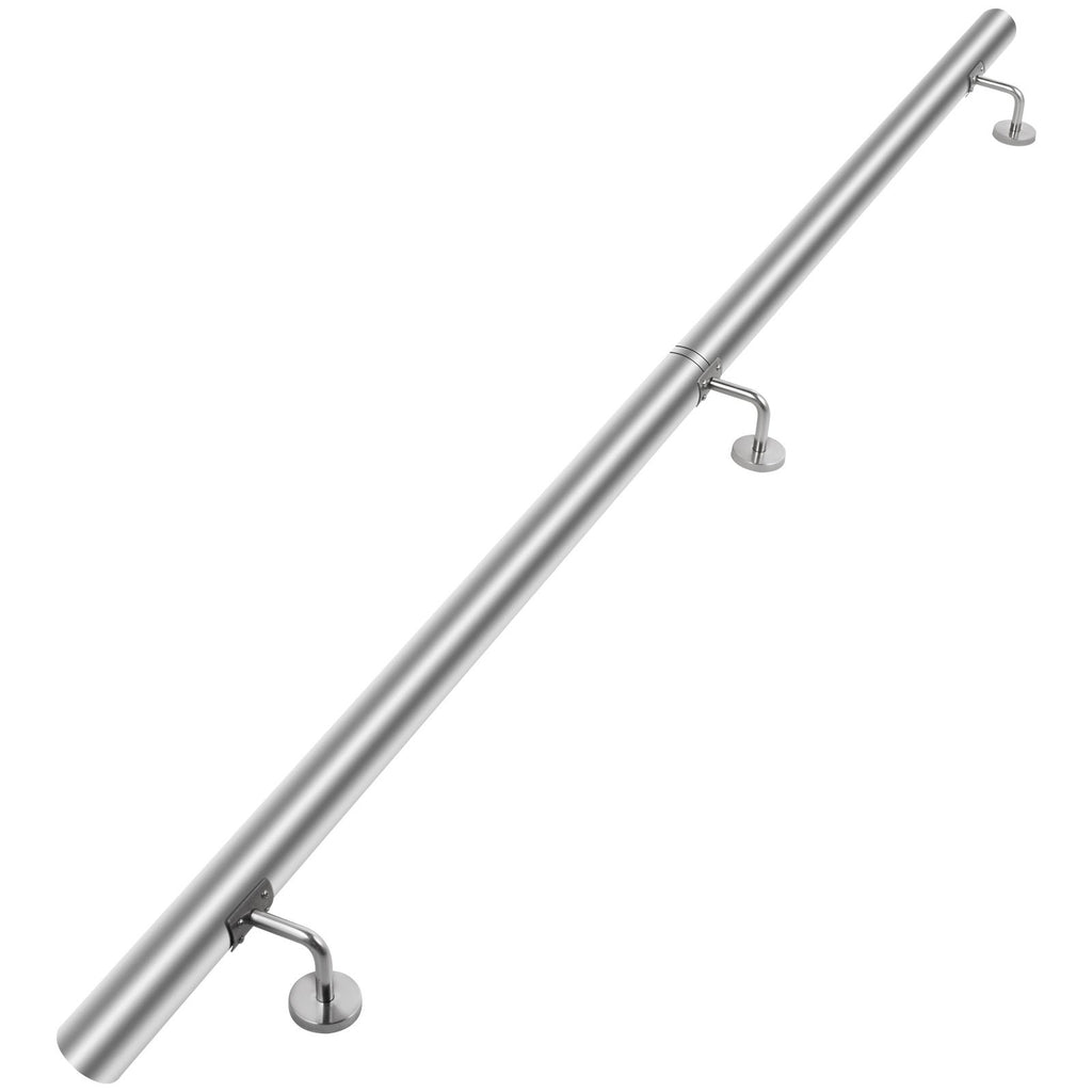 Laiptų turėklas VEVOR 183 cm, nerūdijančio plieno