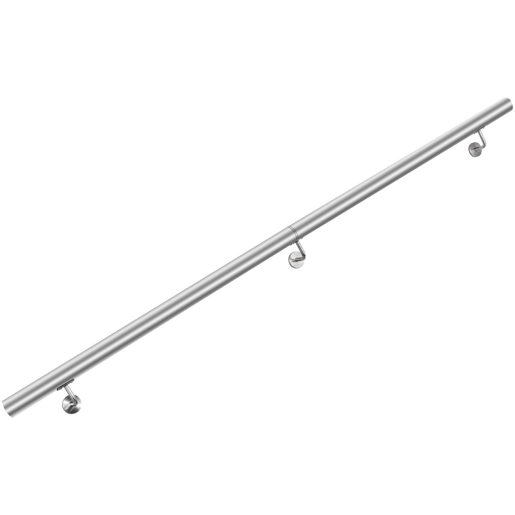 Laiptų turėklas VEVOR 183 cm, nerūdijančio plieno