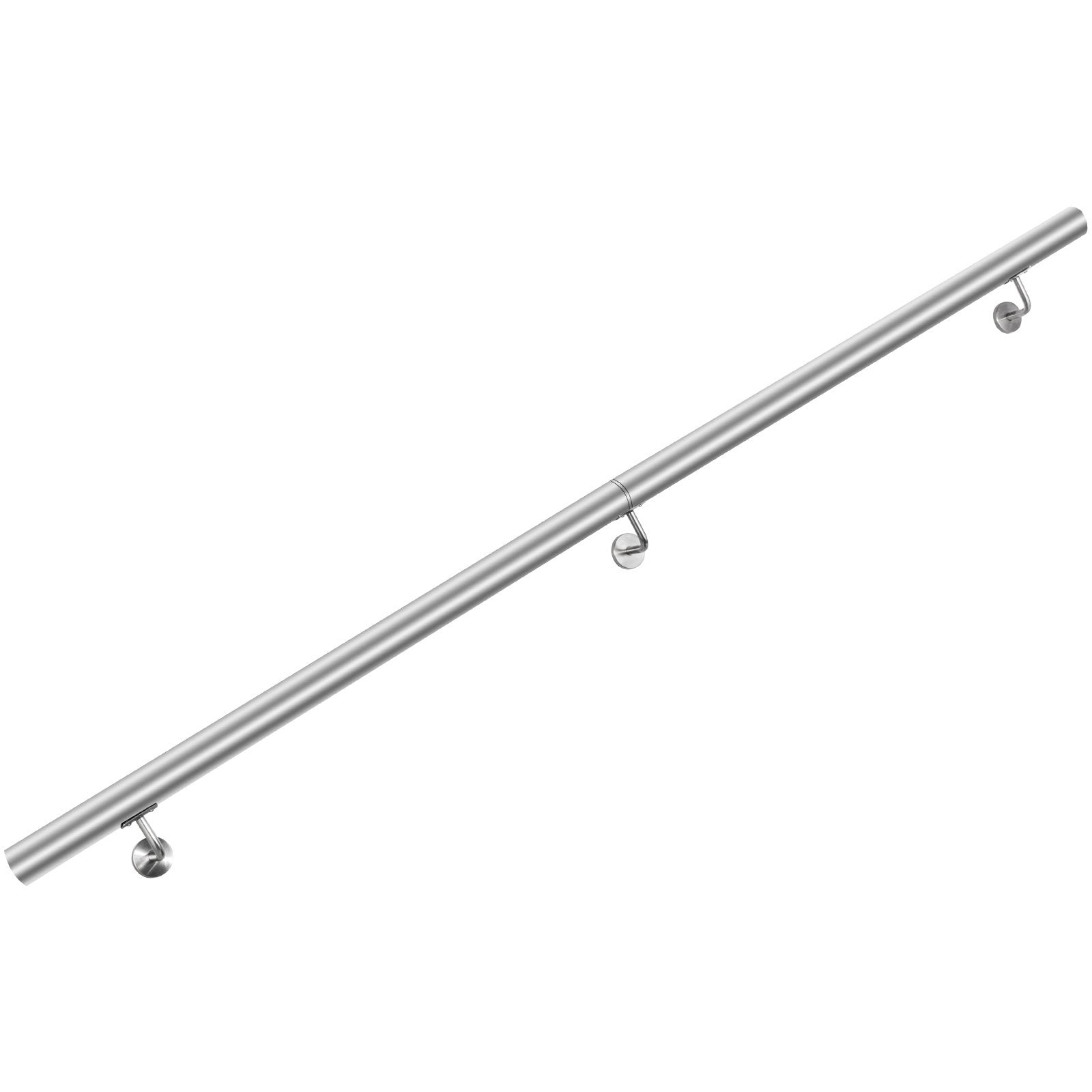 Laiptų turėklas VEVOR 183 cm, nerūdijančio plieno