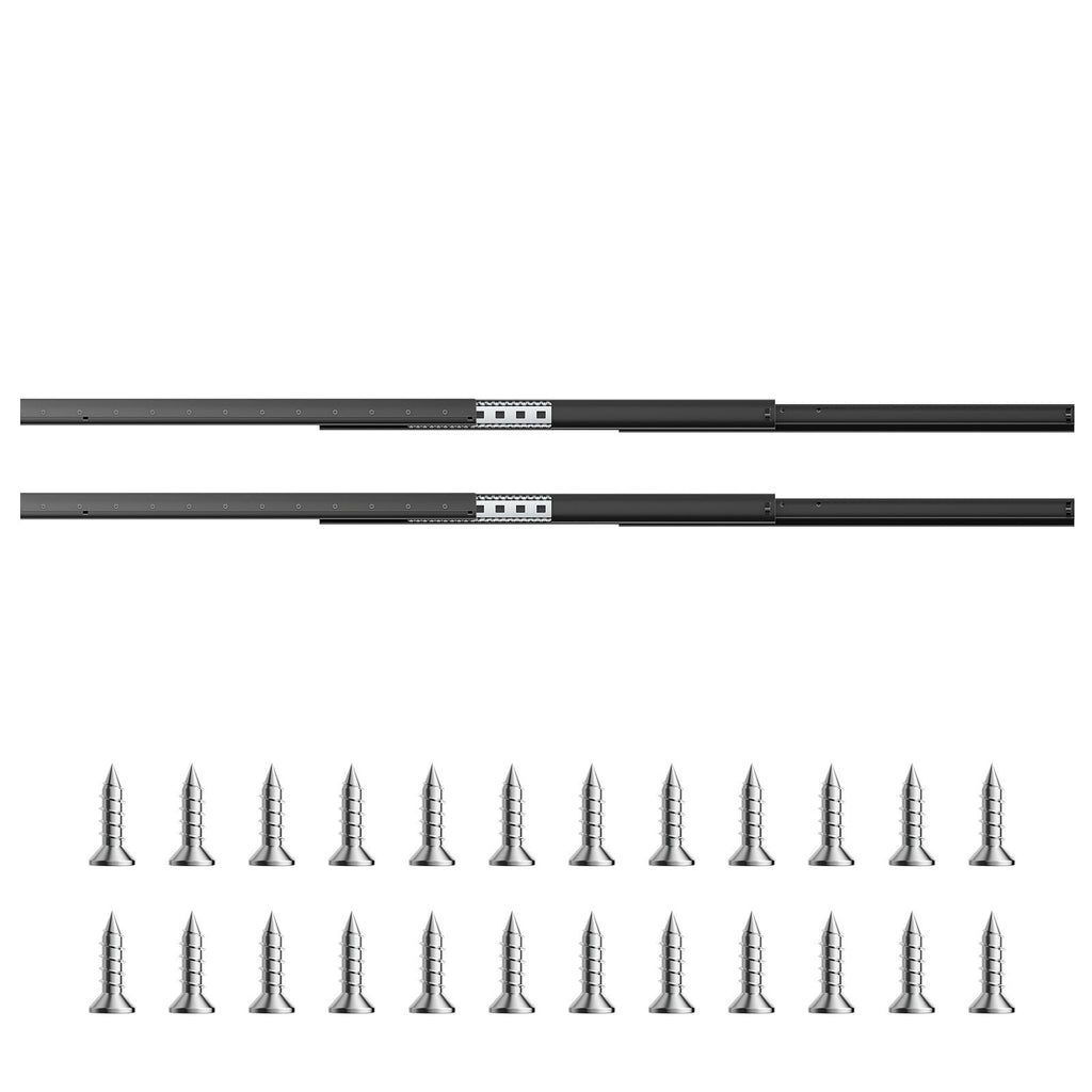 Stalčių bėgeliai VEVOR 4801.800.BK, 117 kg apkrova
