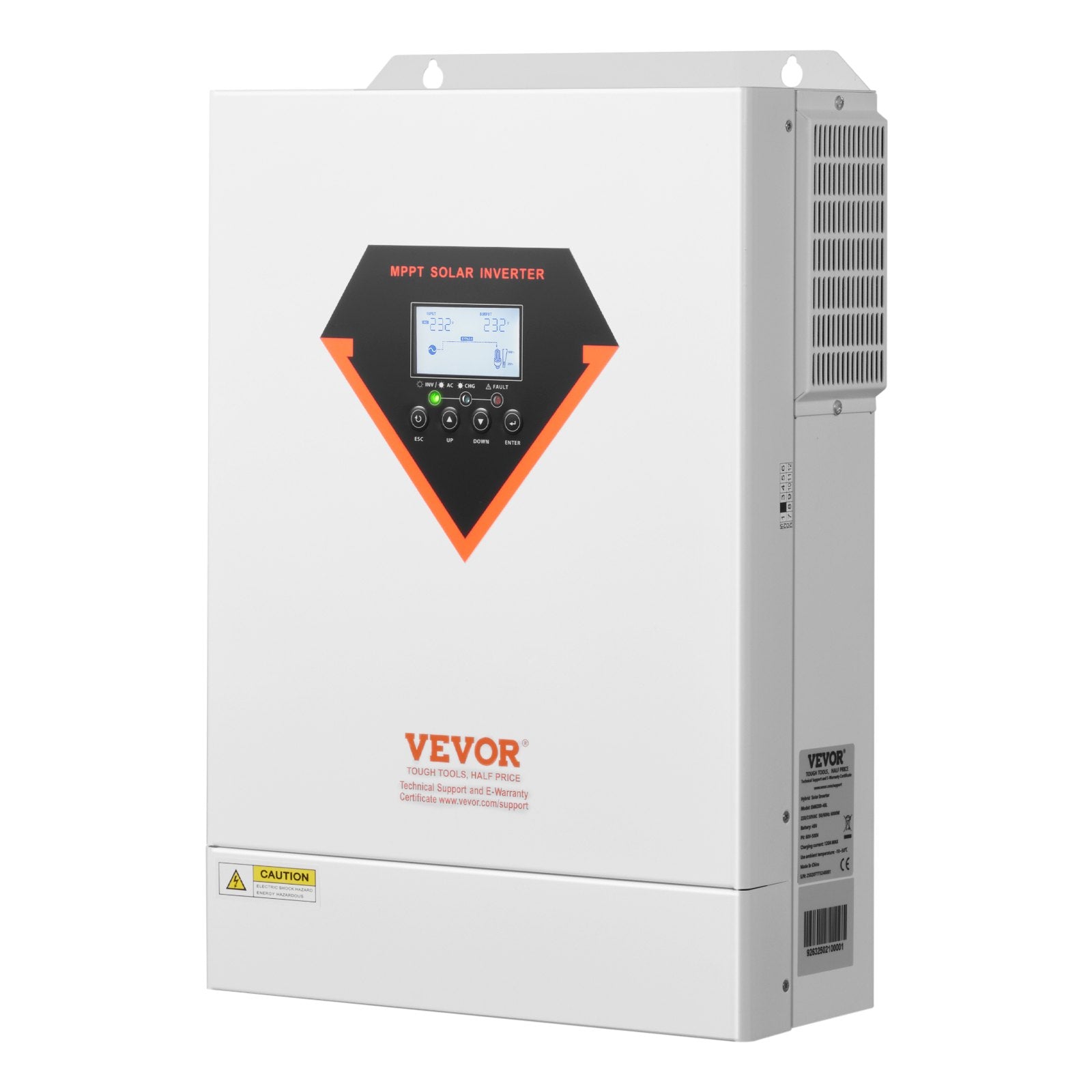 Hibridinis saulės inverteris VEVOR EM6200-48L, 6000W