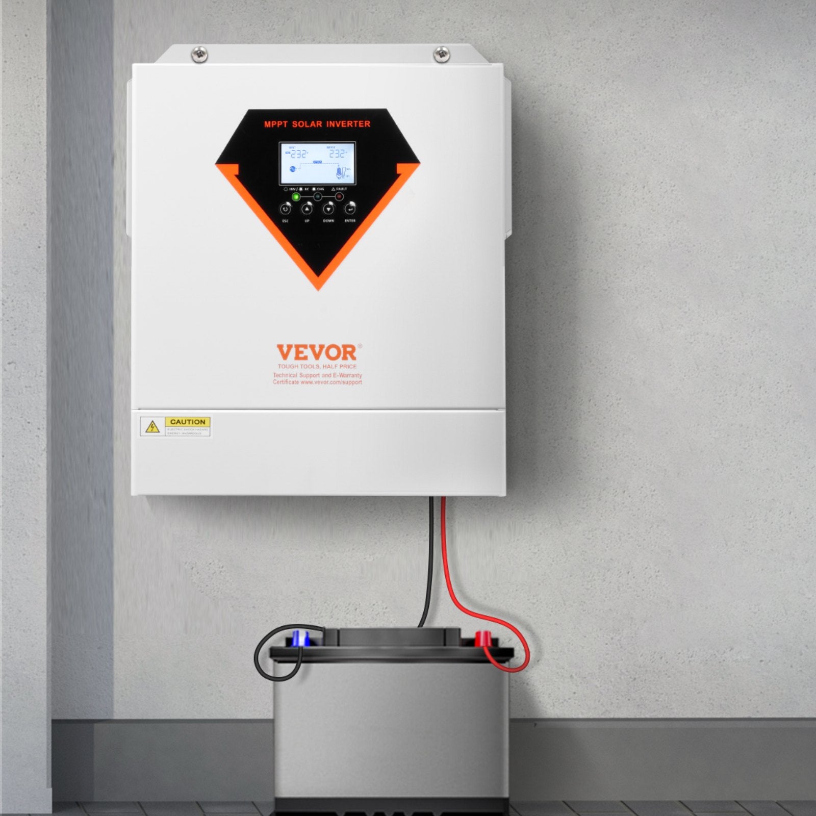 Hibridinis saulės inverteris VEVOR EM3500-24L, 3500W