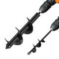 Sraigtinių grąžtų rinkinys sodinimui VEVOR DZ 4*22+8*30CM, 2 vnt.