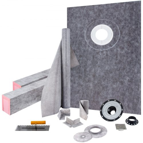 Dušo pado montavimo rinkinys VEVOR VV-LYDZ-ABS3860P, 96,5 x 152,4 cm