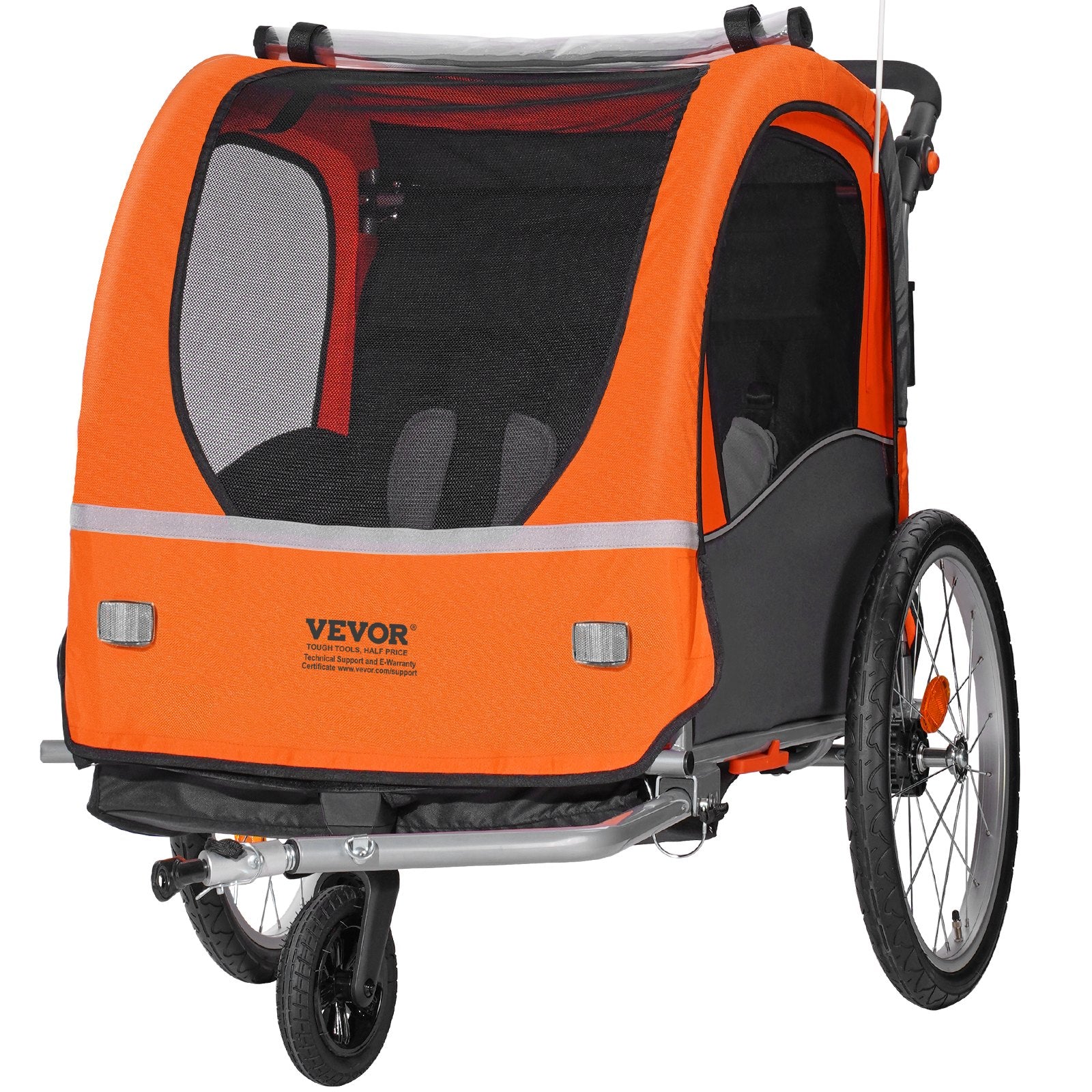 Dviračio priekaba VEVOR JBT03A2, 45 kg apkrova