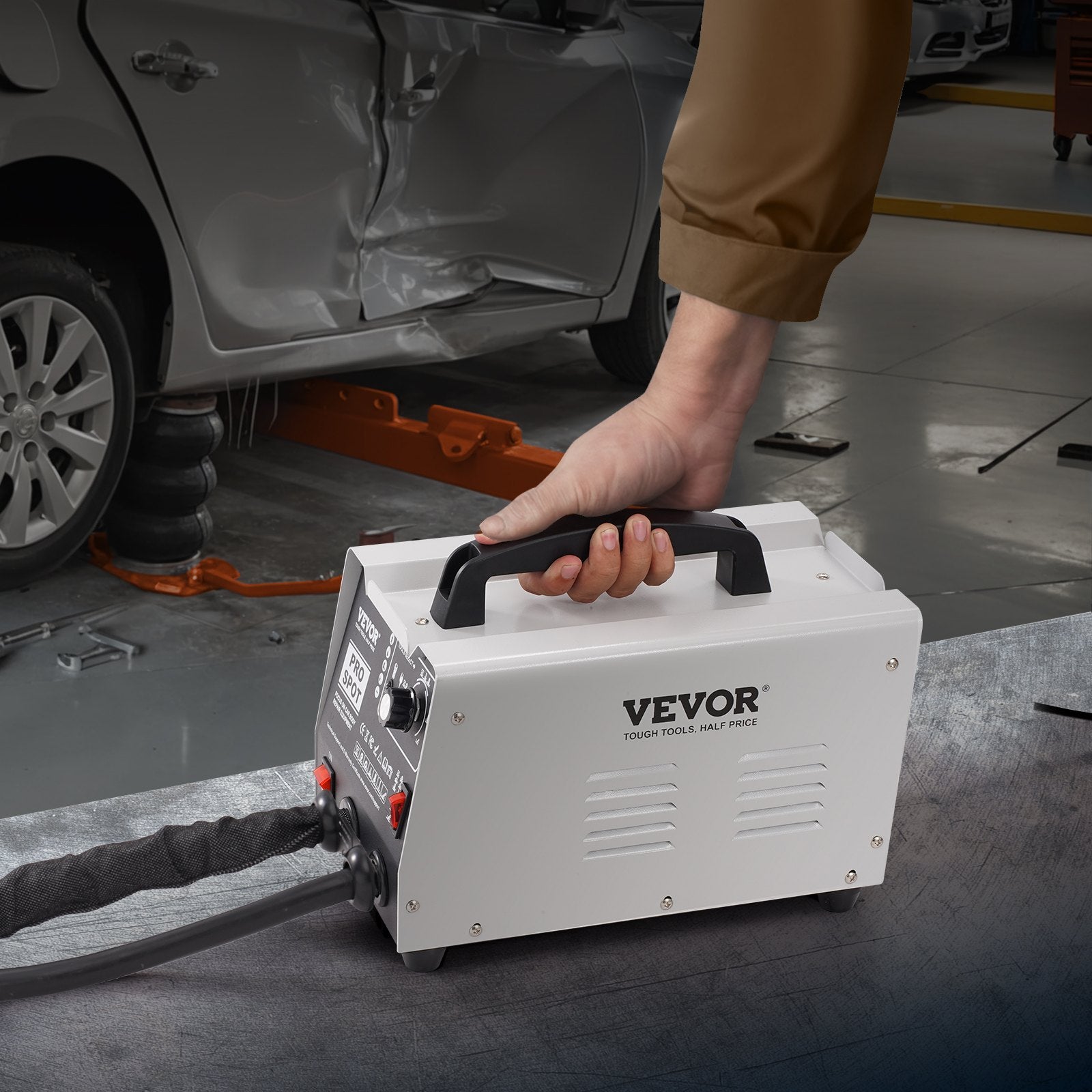 Kėbulo lyginimo aparatas (Spotteris) VEVOR PRO, 1.8 kW