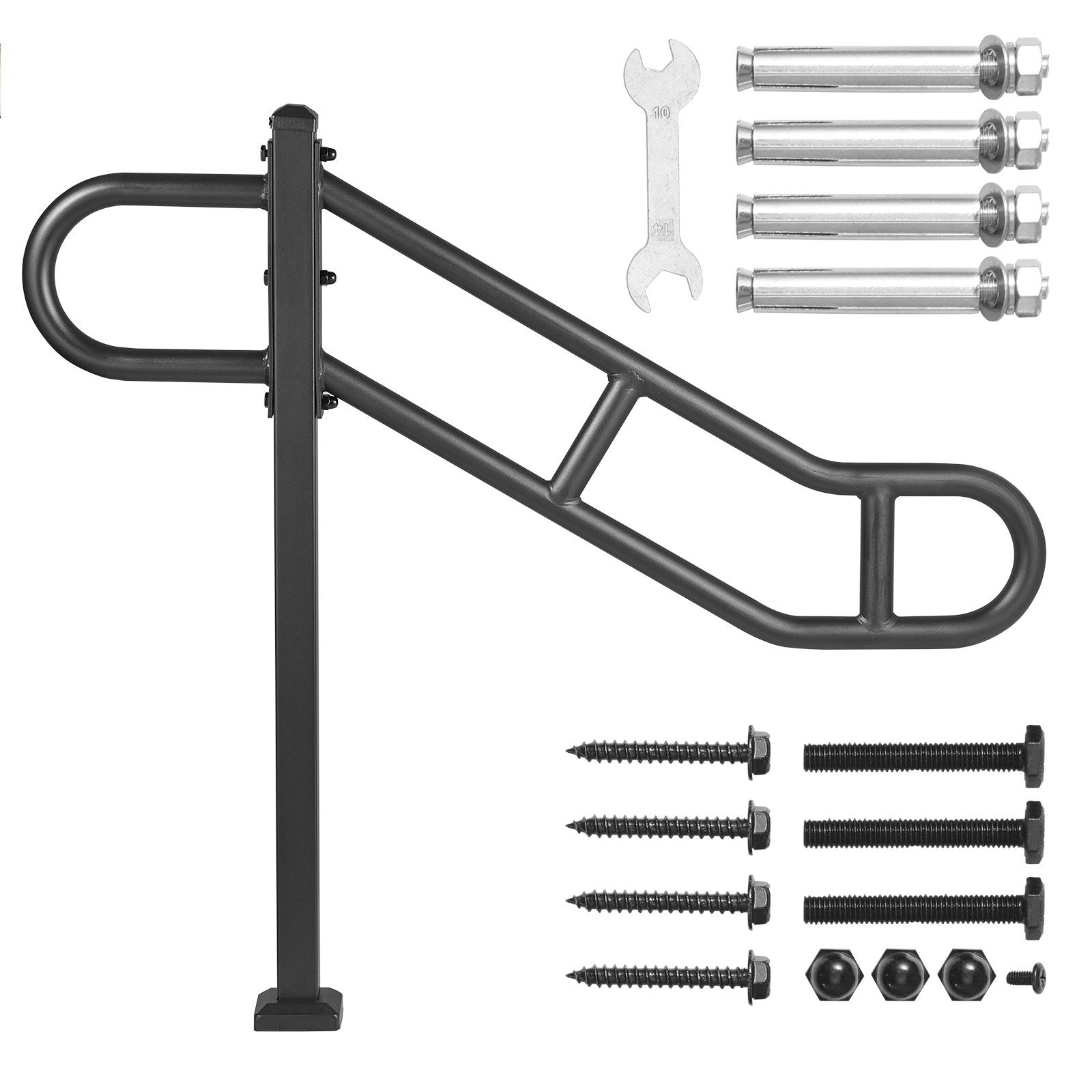 Lauko laiptų turėklas VEVOR HR-09, 102,9 cm