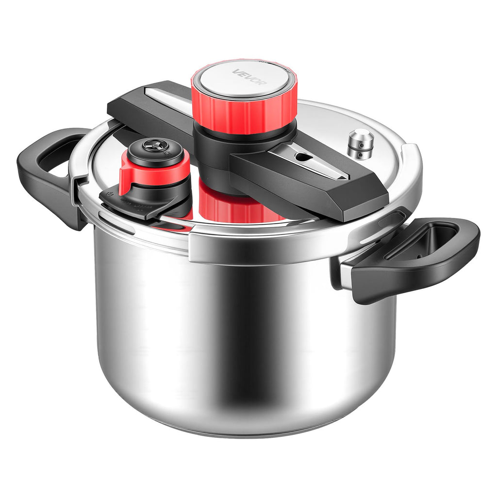 Greitpuodis VEVOR 22cm/6L, 6 litrų talpa