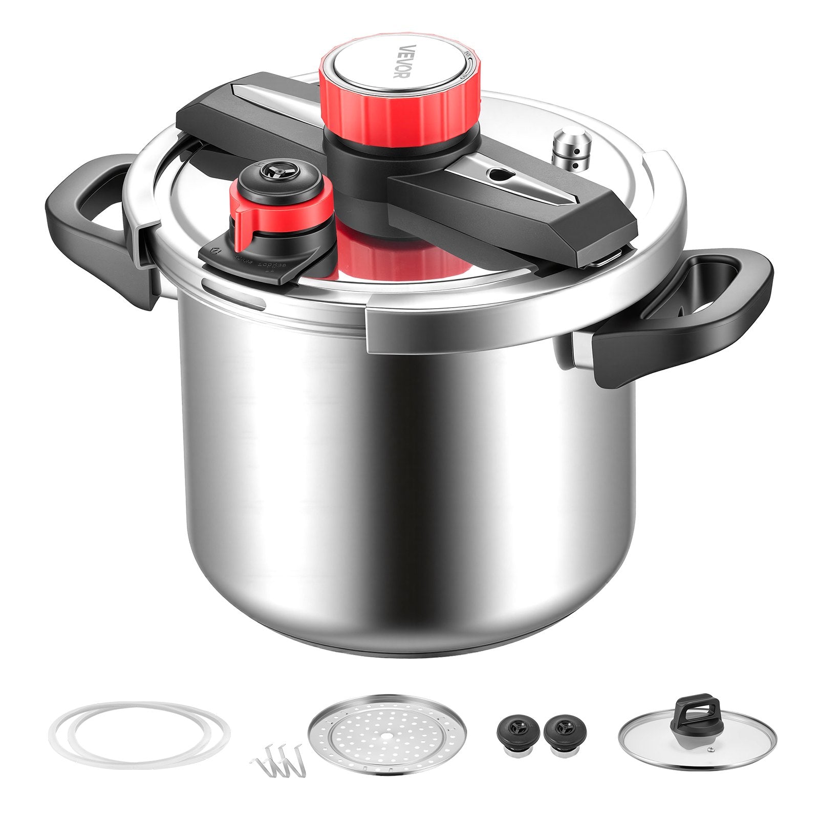 Greitpuodis VEVOR 22cm/7L, 100 kPa