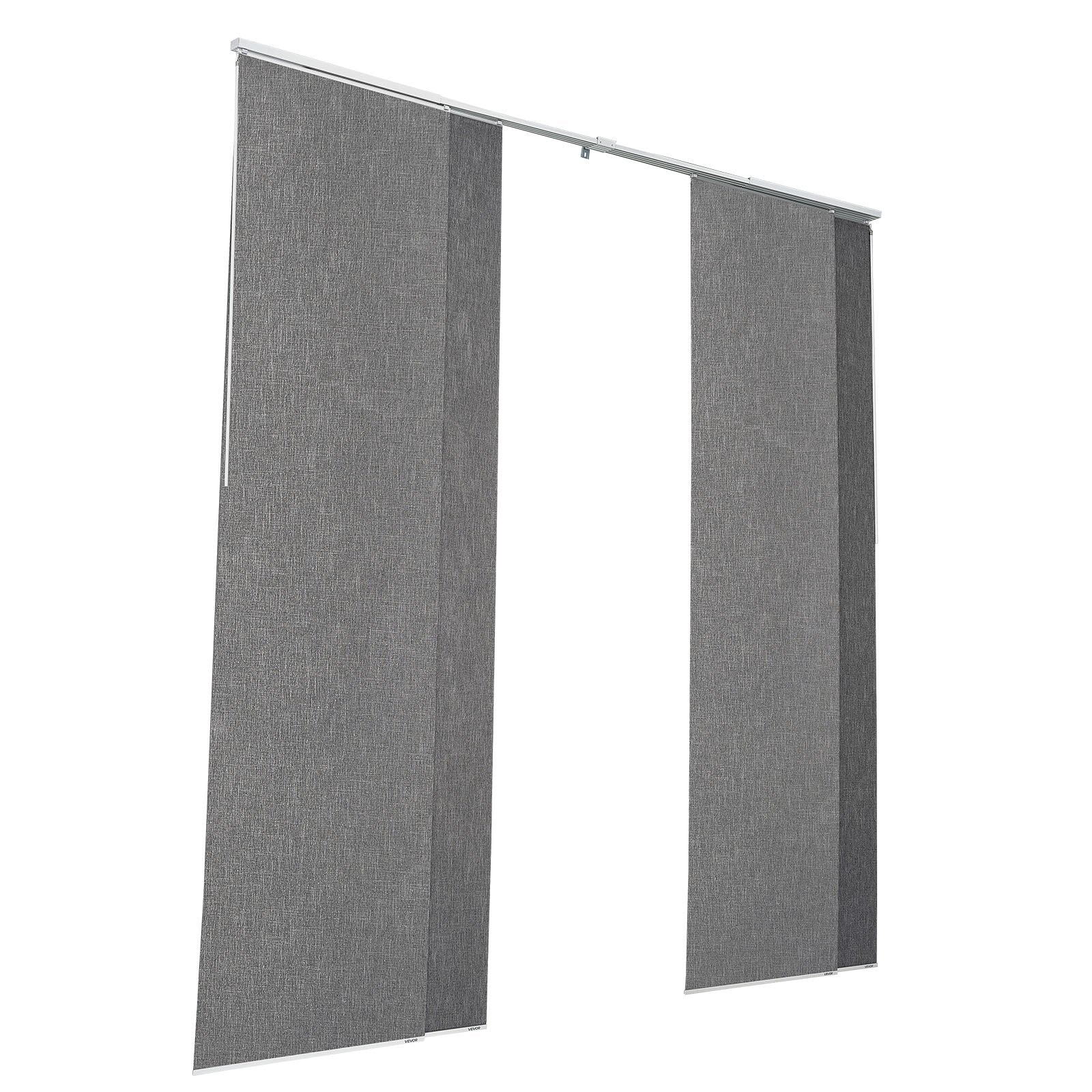 Panelinių užuolaidų sistema VEVOR PB-32-B2, 116–218 cm plotis