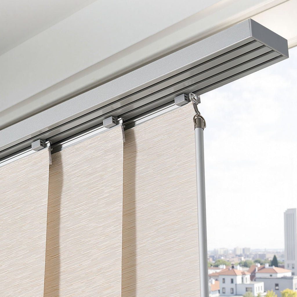 Panelinių užuolaidų sistema VEVOR PB-32-G2, 116–218 cm plotis
