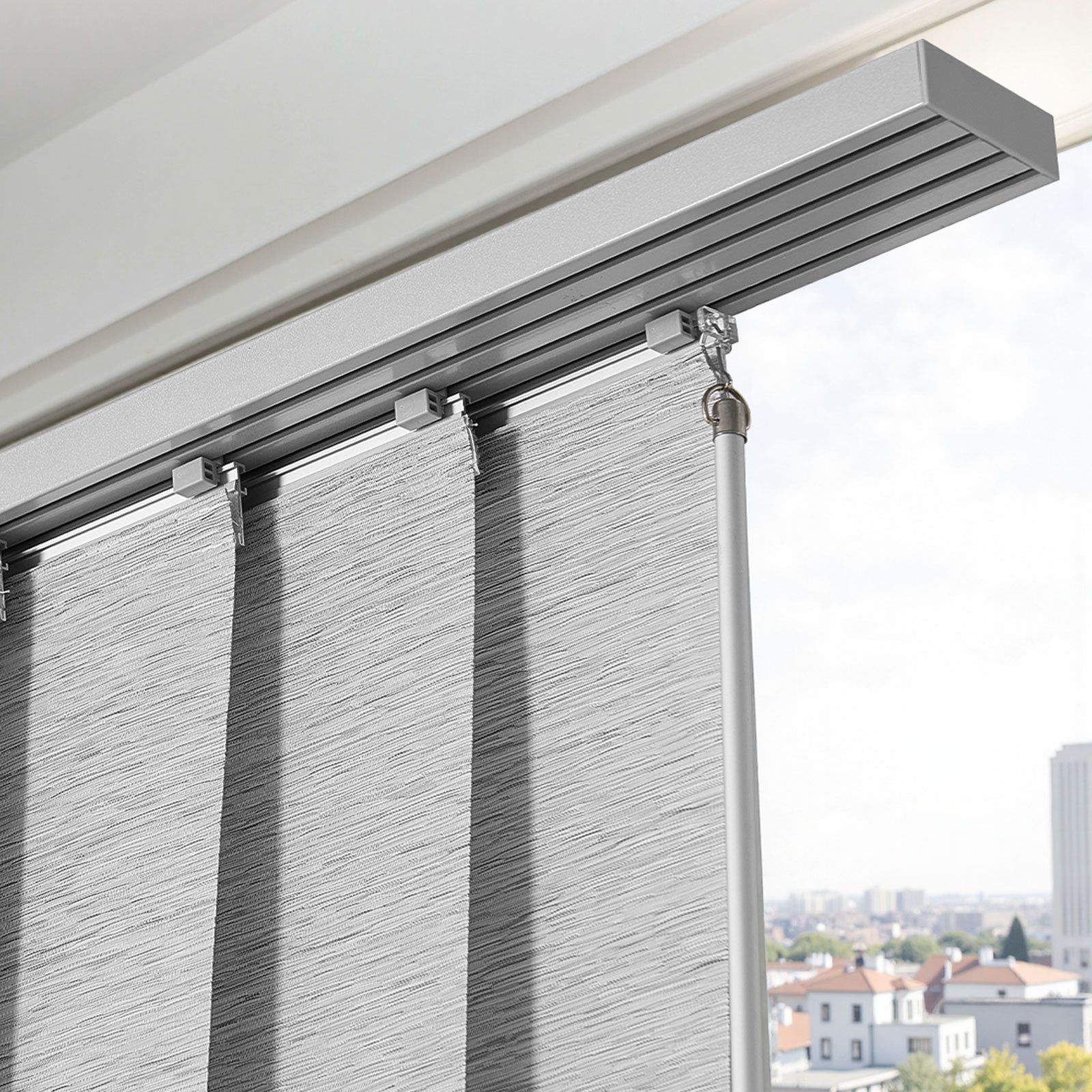 Panelinių užuolaidų sistema VEVOR PB-32-G3, 116–218 cm pločio