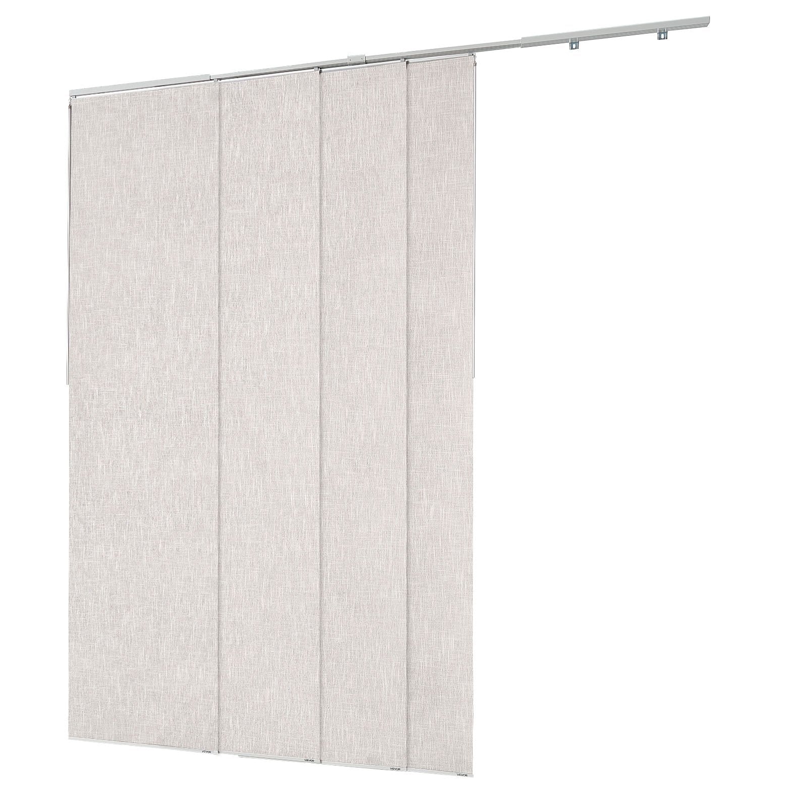 Panelinių užuolaidų sistema VEVOR PB-32-B3, 116–218 cm plotis