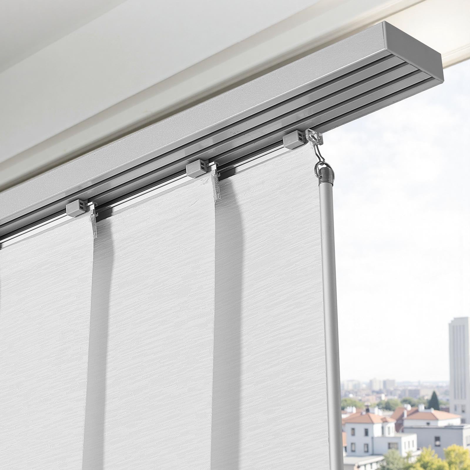 Panelinių užuolaidų sistema VEVOR PB-32-G1, 116–218 cm plotis