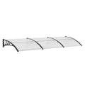 Durų ir langų stogelis VEVOR CZPC40X120T, 96,5 x 297,5 cm