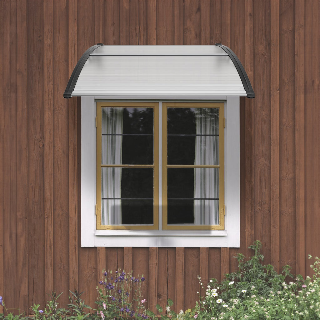 Durų ir langų stogelis VEVOR CZPC40X40T, 101,6 x 101,6 cm