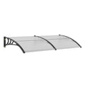 Durų ir langų stogelis VEVOR CZPC40X80T, 101,6 x 203,2 cm