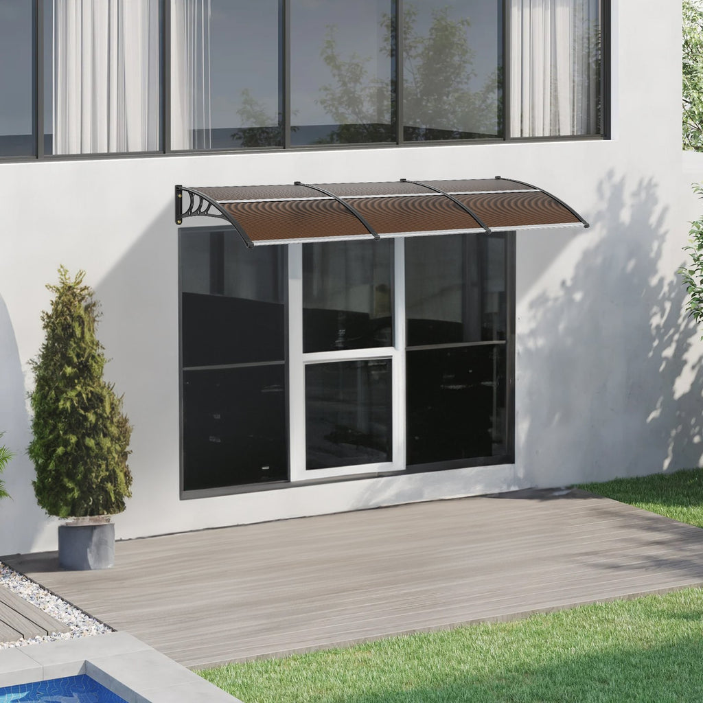 Stogelis virš durų ir langų VEVOR CZPC40X120B, 100 x 300 cm