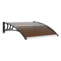 Durų ir langų stogelis VEVOR CZPC40X40B, 100x100 cm